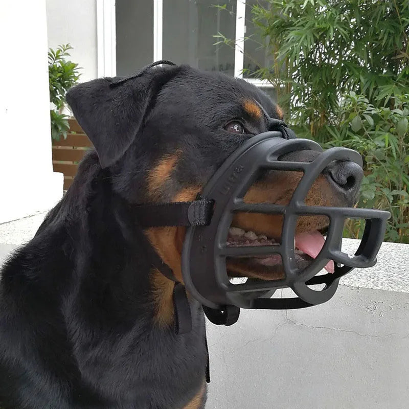 Dog Muzzle | Soft Silicone & Adjustable Straps