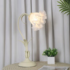 Table Lamp | Adjustable Arm & Vintage Floral | Cozy Ambient Glow