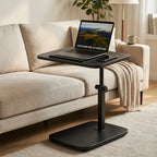 C-Shaped Laptop Table | Height-Adjustable & 360° Swivel | Tilting Tabletop