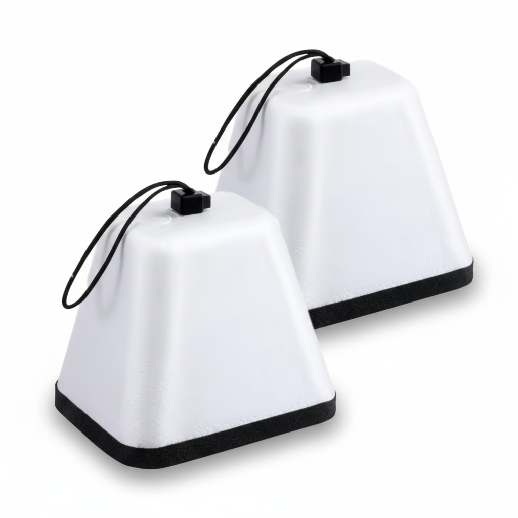 Outdoor Faucet Covers | Insulated Foam Winter Freeze Protection | Set of 2