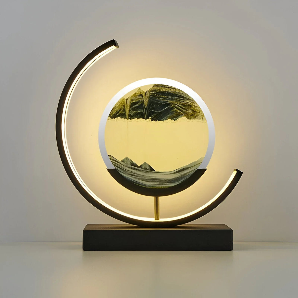 Sand Art Lamp | Remote-Controlled & Dimmable LED