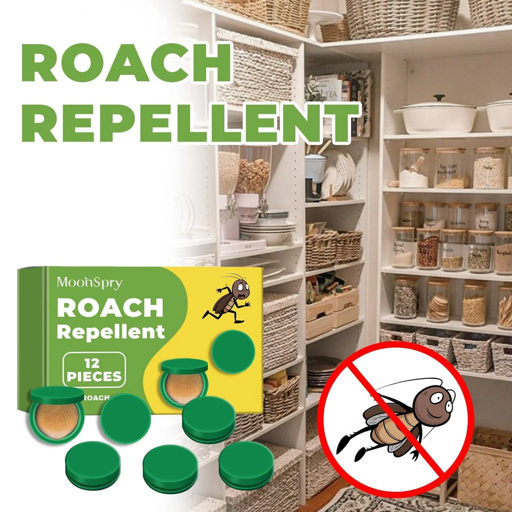 Cockroach Bait Discs | Enclosed & Odorless | Colony-Targeting Formula