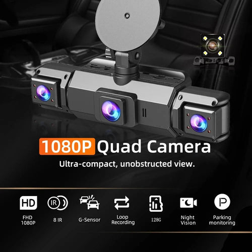 Dash Camera System with Night Vision
