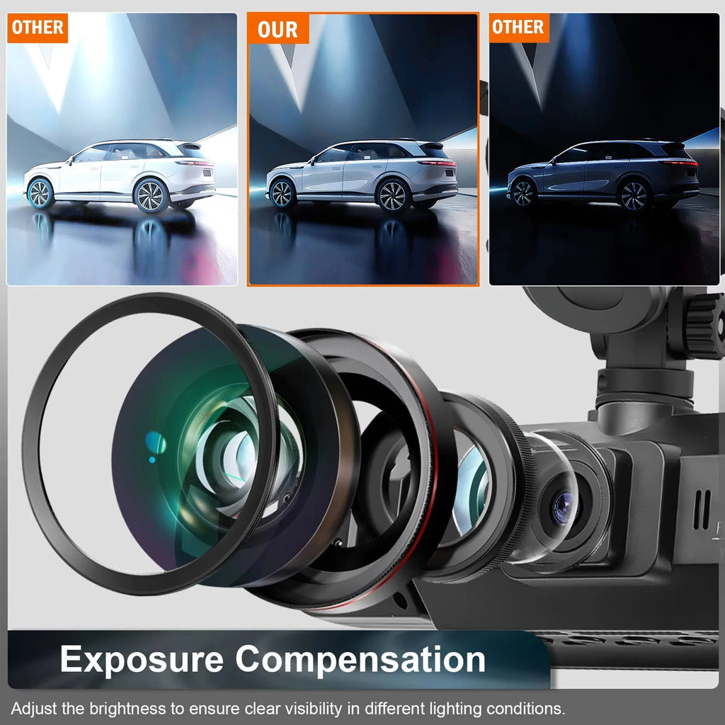 Dash Camera System with Night Vision