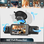 Dash Camera System with Night Vision