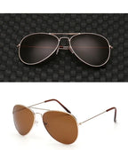 Sunglasses | Polarized UV400 Mirrored Lenses | Lightweight Alloy Frame
