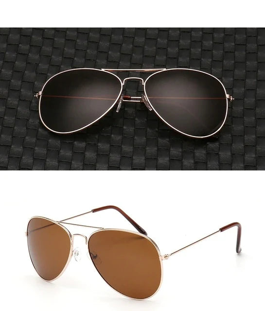 Sunglasses | Polarized UV400 Mirrored Lenses | Lightweight Alloy Frame