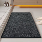 Bathroom Mat | Soft Textured & Non-Slip | Machine-Washable & Quick-Drying
