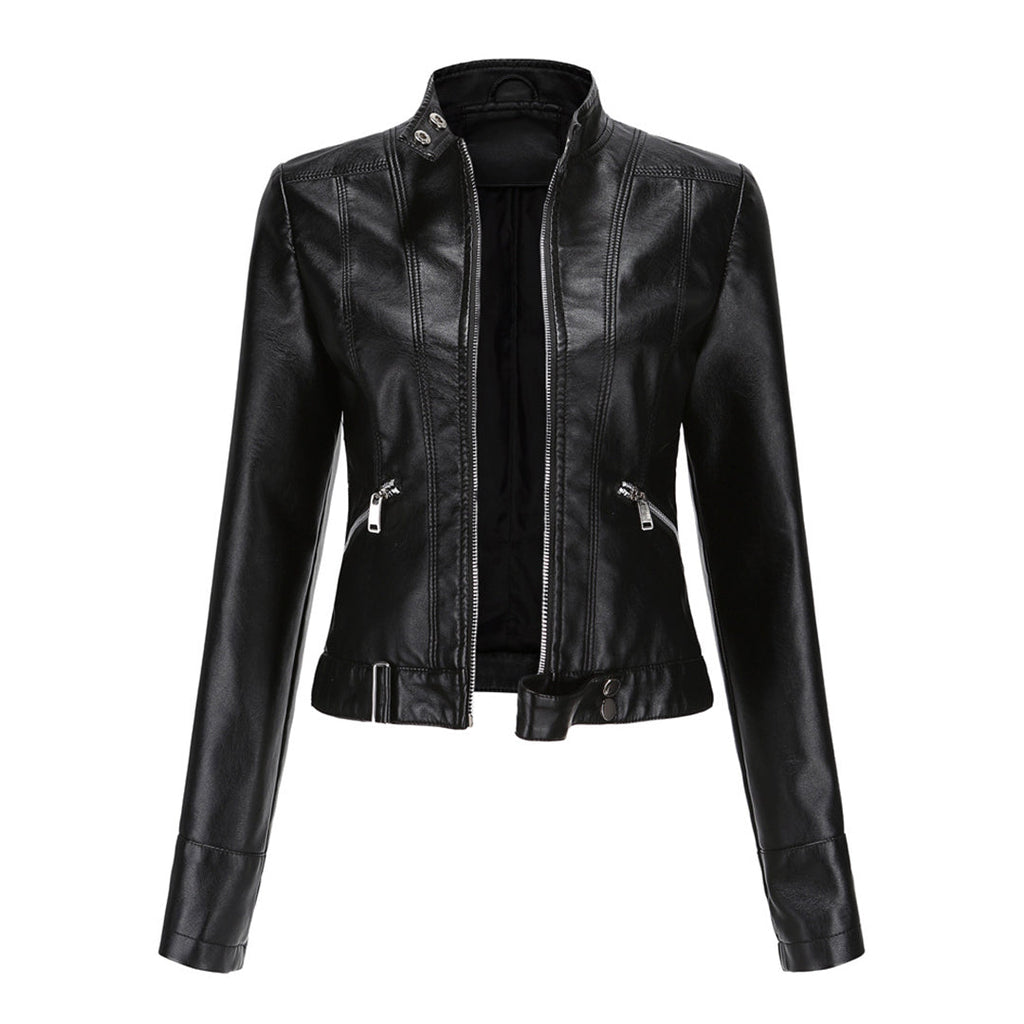 Women's Leather Jacket | Soft Genuine Leather | Classic Fitted Design