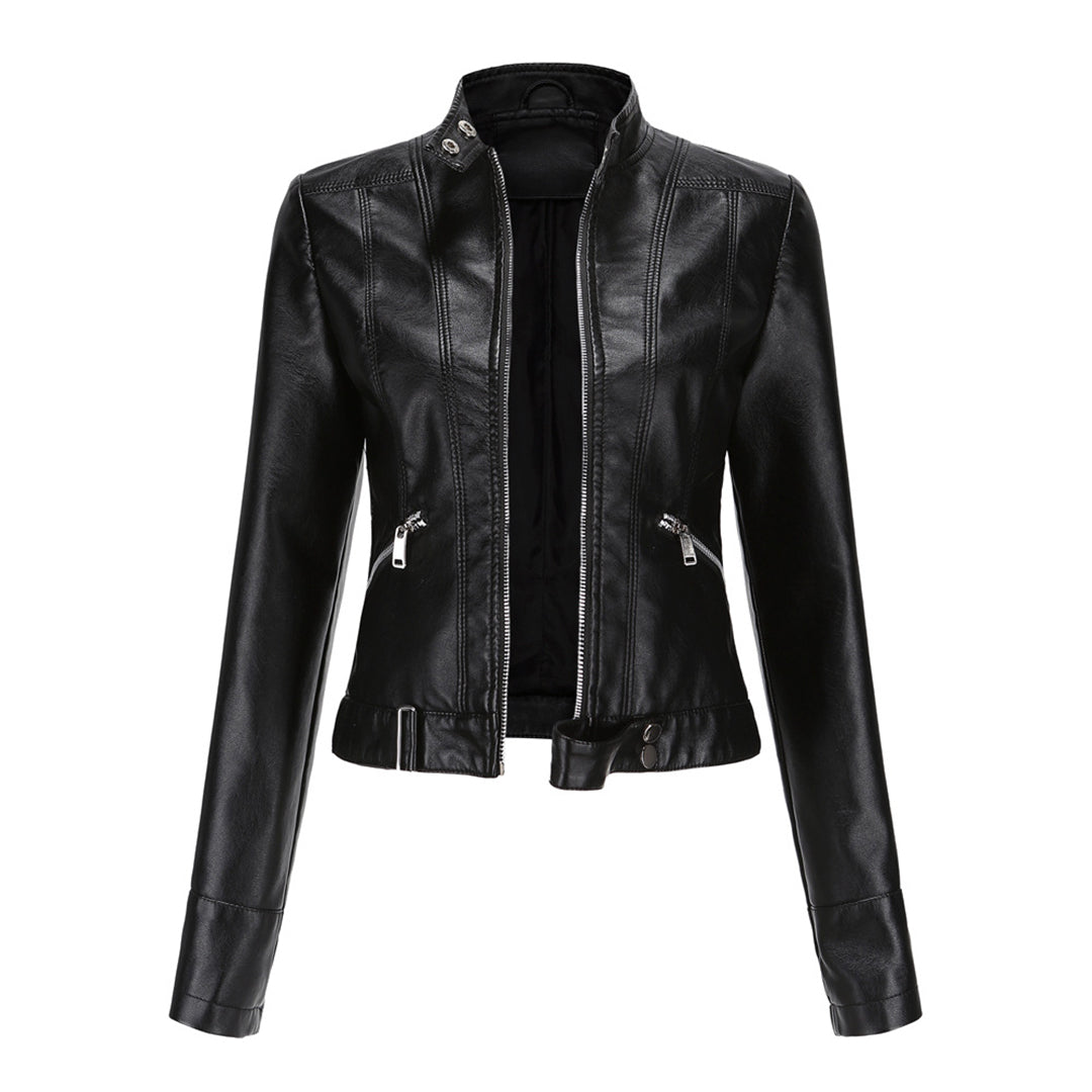 Women's Leather Jacket | Soft Genuine Leather | Classic Fitted Design
