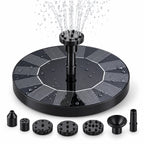 Solar Fountain Pump | Floating & Solar-Powered | Interchangeable Fountain Heads