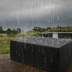 Garden Furniture Cover | Water-Repellent Polyester & UV-Resistant | Secure Drawstring