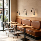 Wall Reading Light | Black Iron Warm White LED