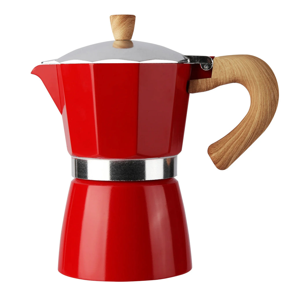 Moka Pot | Stainless Steel Induction Compatible | 1–12 Cups