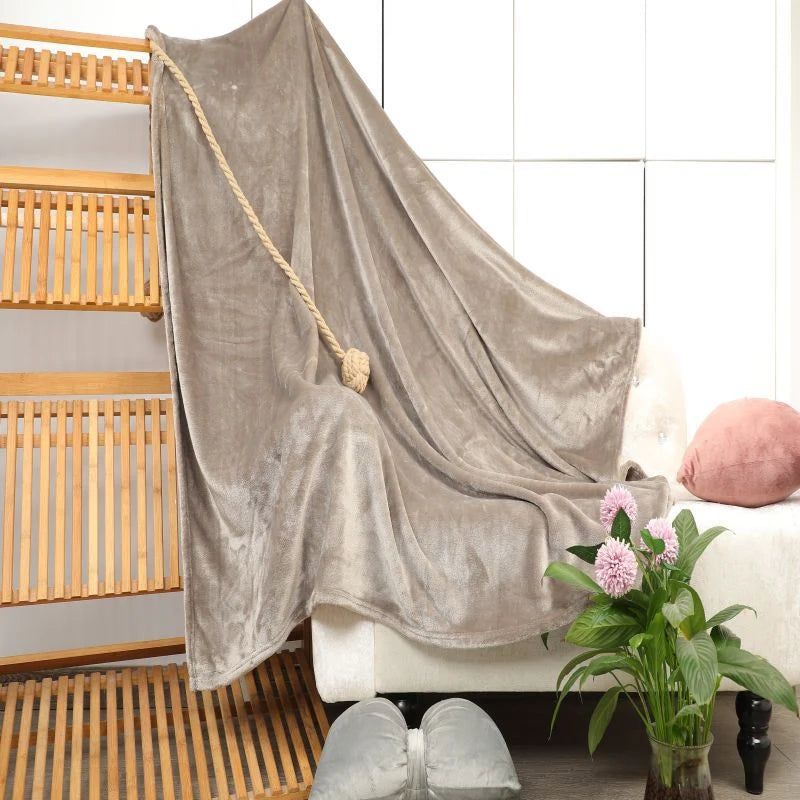 Throw Blanket | Soft Velvet & Machine-Washable