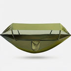 Outdoor Hammock | Integrated Mosquito Net & Sun Canopy | 260 x 140 cm