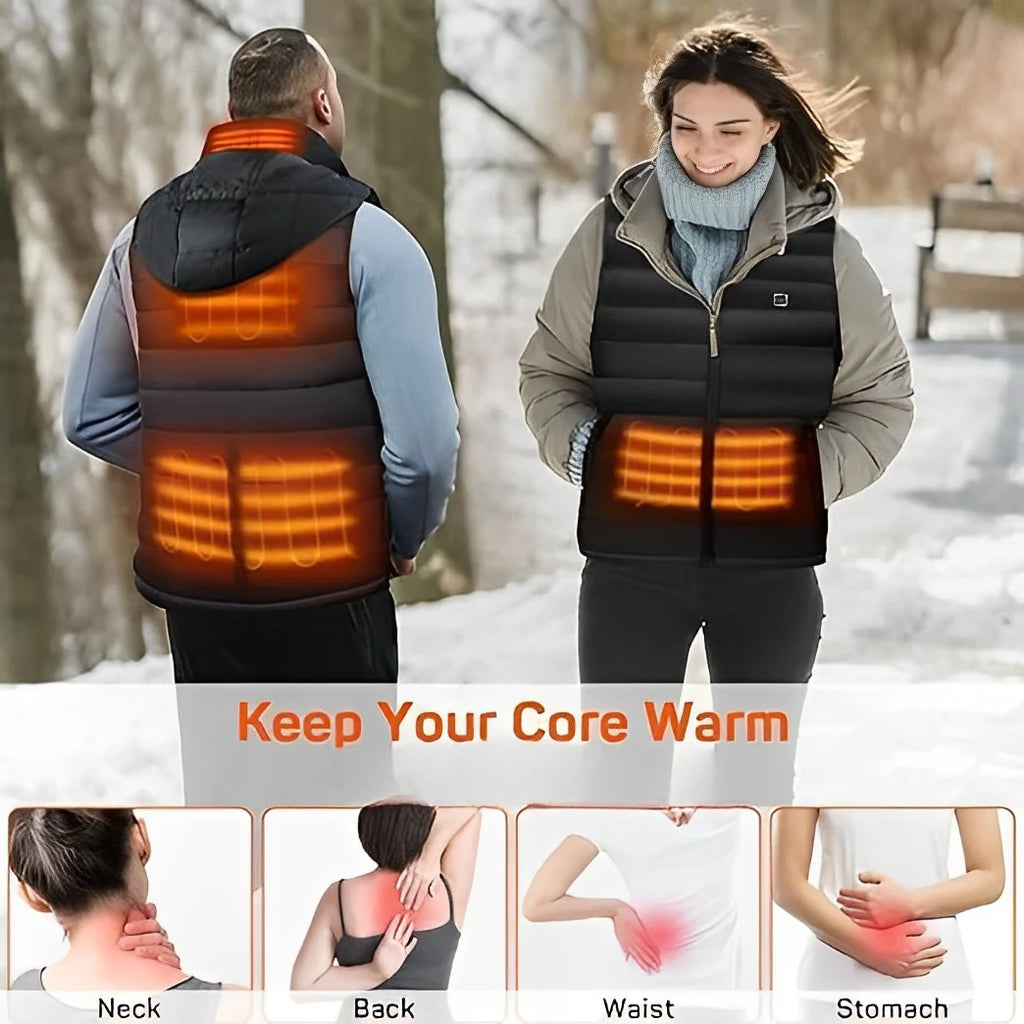 Heated Vest | USB-Powered & Battery Included | Up To 8 Hours