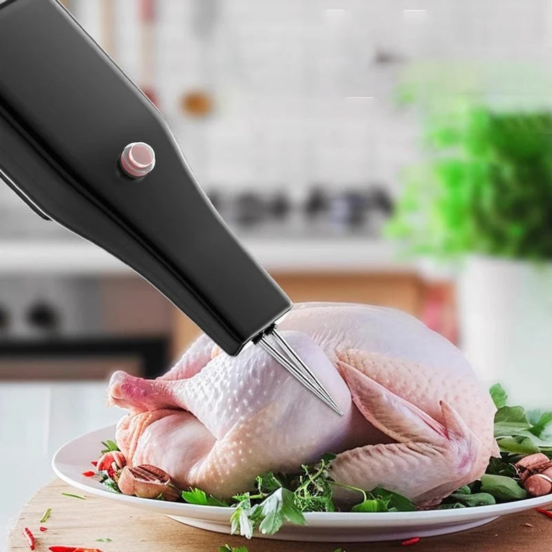 Poultry Plucker | Handheld & Gentle Cone-Head | Rechargeable & Mains Power