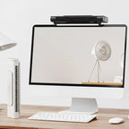 Desktop Fan | Bladeless USB-Powered | Adjustable Airflow & LED Lamp