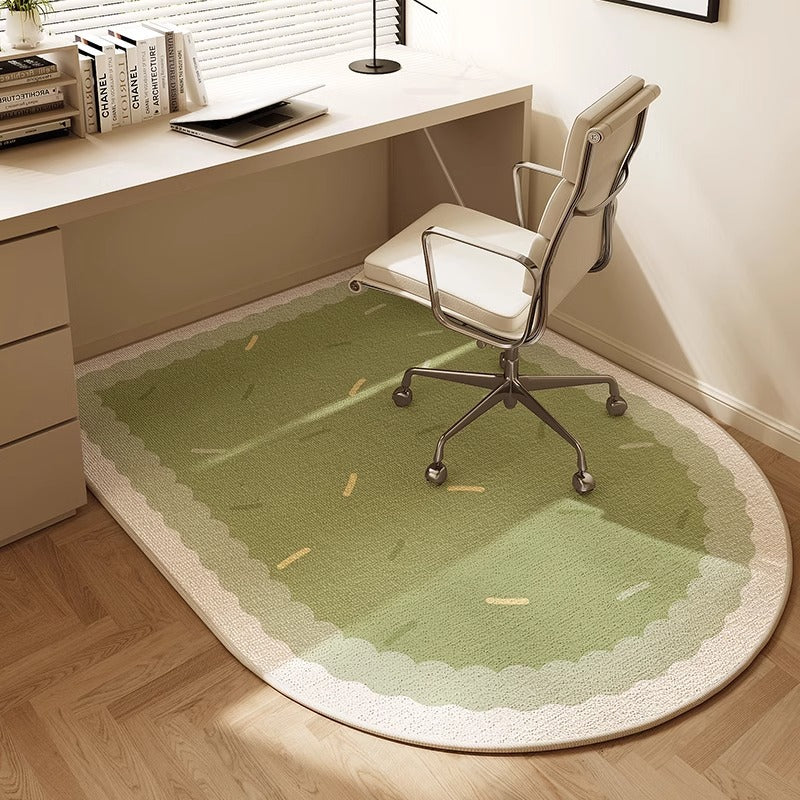 Office Carpet Mat | Ergonomic Soft Fabric & Non-Slip Backing