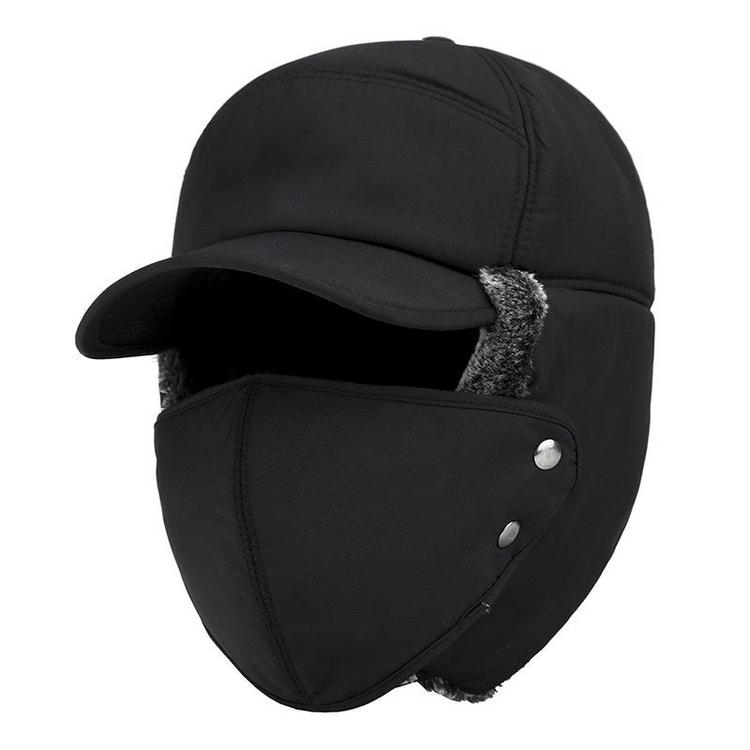 Winter Hat | Windproof & Breathable | Ear Flaps & Removable Face Mask