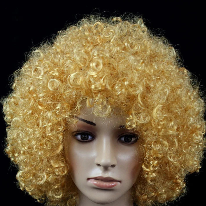 Curly Wig | Natural Curly Texture & Lightweight | Adjustable Cap