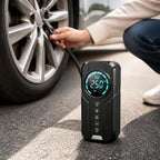 Jump Starter & Tire Inflator | Compact Multi-Function | USB-C Charging