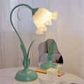 Table Lamp | Adjustable Arm & Vintage Floral | Cozy Ambient Glow