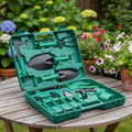 Garden Tool Set | Stainless Steel Heads & Ergonomic Handles | 10 Pieces