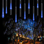 Snowfall LED Lights | Animated Meteor Effect & Weather-Resistant