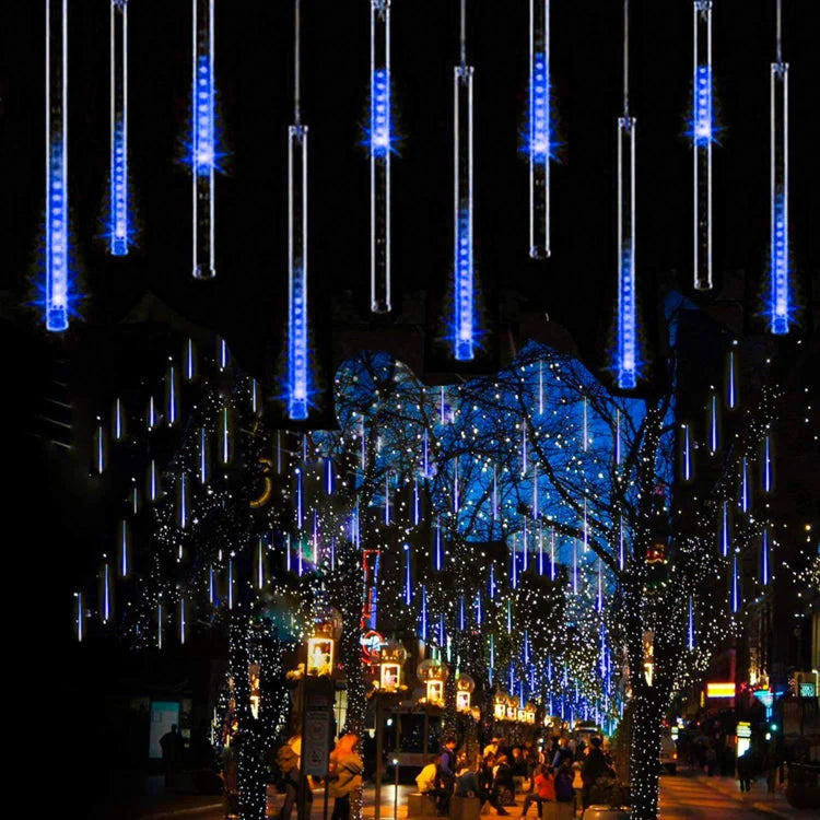 Snowfall LED Lights | Animated Meteor Effect & Weather-Resistant
