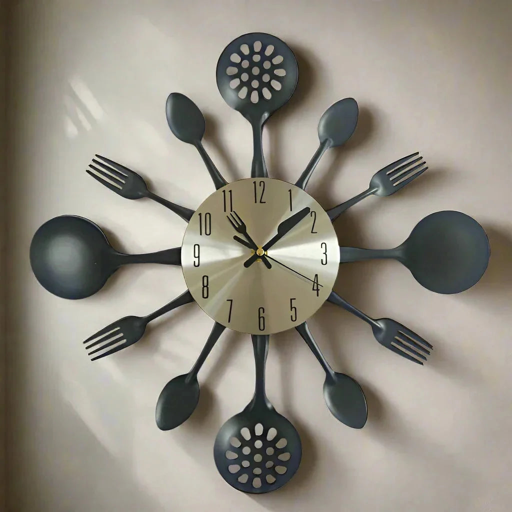 Wall Clock | Bold Round Design & Silent Quartz Movement