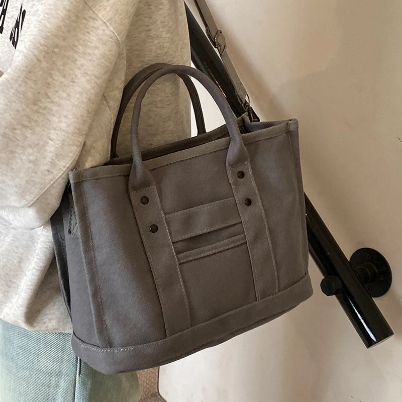 Tote Bag | Durable Canvas & Spacious | Adjustable Shoulder Strap