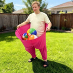 Giant Pants Game | Extra-Large Pants | 2 Balls & Air Pump