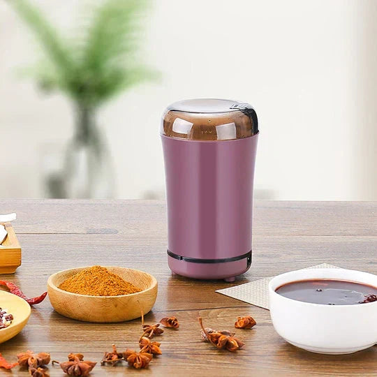 Electric Food Grinder | One-Button Operation & Stainless Steel Blades | 100g Capacity