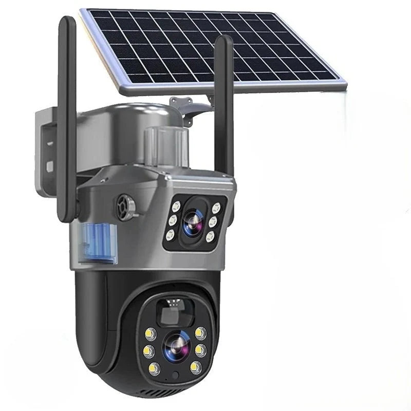 Security Camera | Wireless 4K Ultra HD | Solar-Powered & 360° Rotation