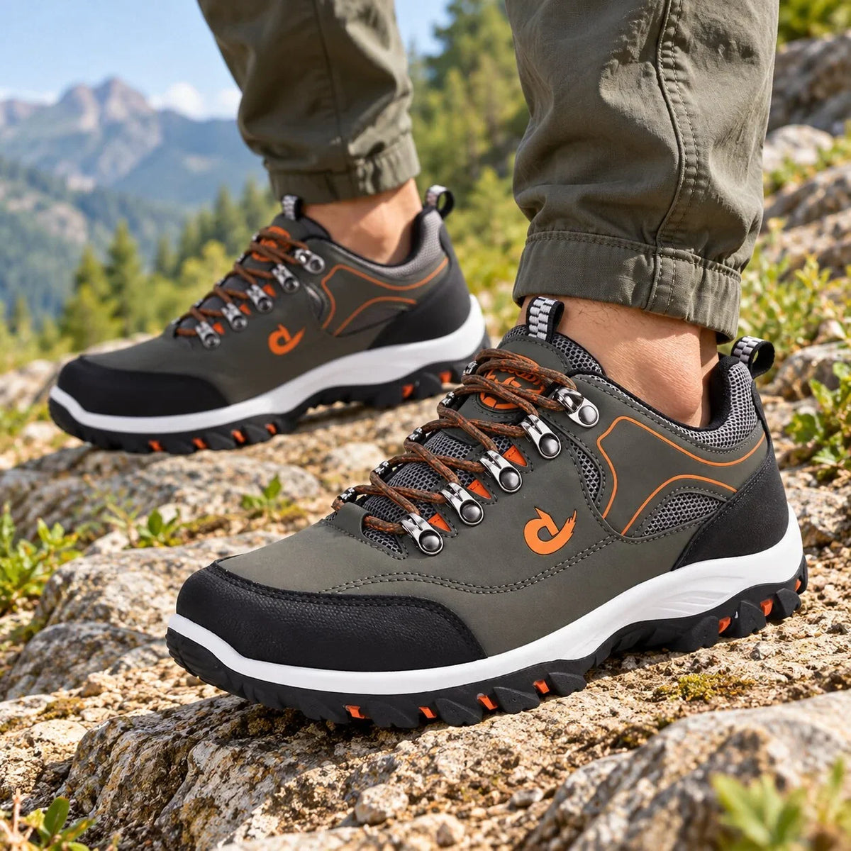 Men’s Hiking Shoes | Waterproof & Wide Fit | Arch Support