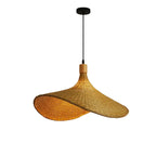 Pendant Lamp | Handwoven Bamboo Basket & Warm Ambient Light | Multiple Sizes