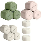 Travel Toiletry Jars | Leakproof Stackable Silicone