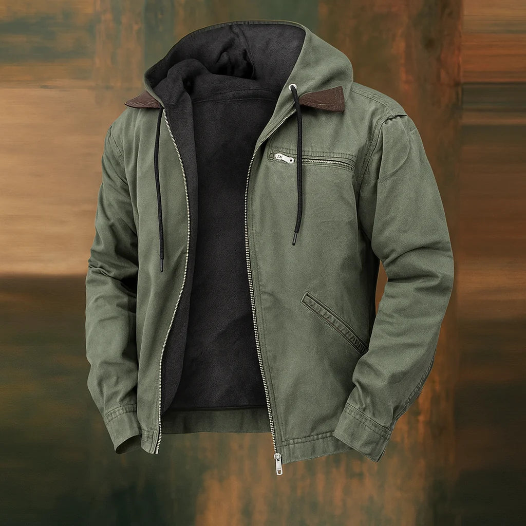 Men's Bomber Jacket | Insulated & Relaxed Fit | Practical Pockets
