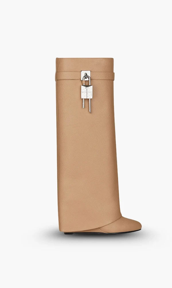Wedge Boots | Vegan Leather & Hidden Wedge | Slip-On