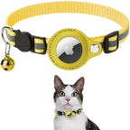 Cat Collar | Reflective & Quick-Release | GPS Tracker Holder