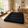 Japanese Futon Mattress | Quilted 4-Inch & Foldable | Washable Polyester