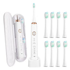 Electric Toothbrush | Sonic Cleaning & 5 Modes | 60-Day Battery