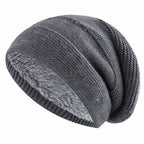 Beanie | Fleece-Lined Slouchy Knit | Unisex One Size