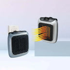 Space Heater | Portable & Quiet | Adjustable Timer & Tip-Over Protection