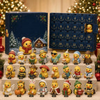 Advent Calendar | Acrylic Animal Design | 26 x 18 x 3 cm