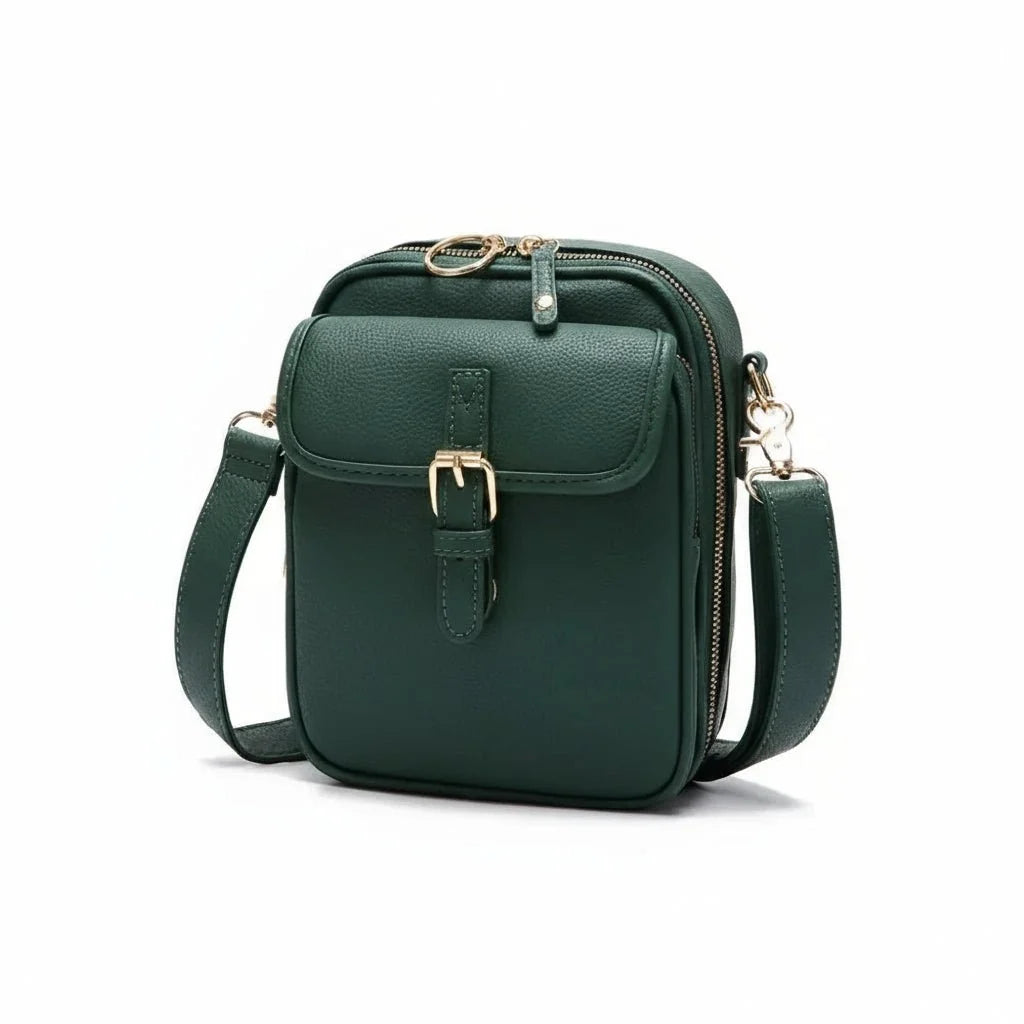 Crossbody Bag | Compact Anti-Theft Zippers & Durable Fabric