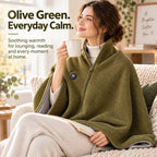 Wearable Heated Blanket | Active Heating & Hands-Free Design | 3 Heat Settings