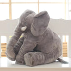 Plush Elephant Cushion | Super-Soft & PP Cotton | 40 & 60 cm